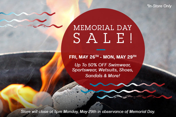 MEMORIAL DAY SALE