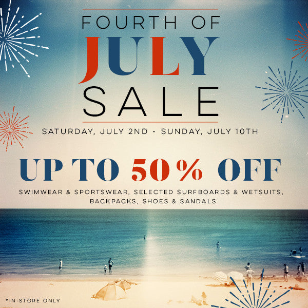4th of July Sale - Hansen's Surf Shop San Diego