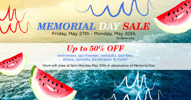Memorial Day Sale!
