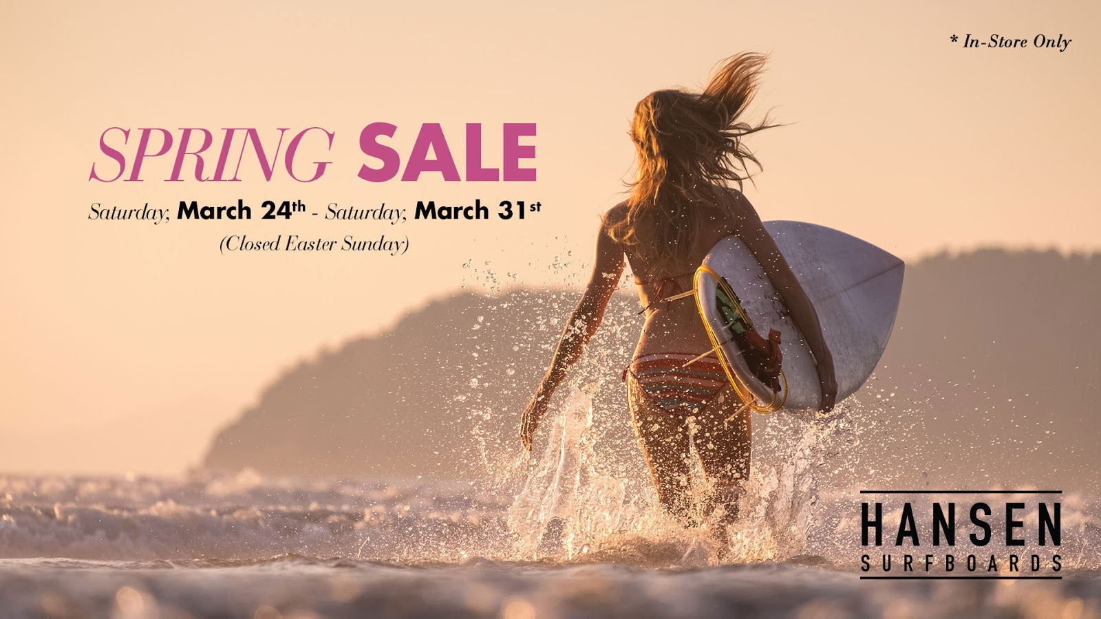 Spring Sale!