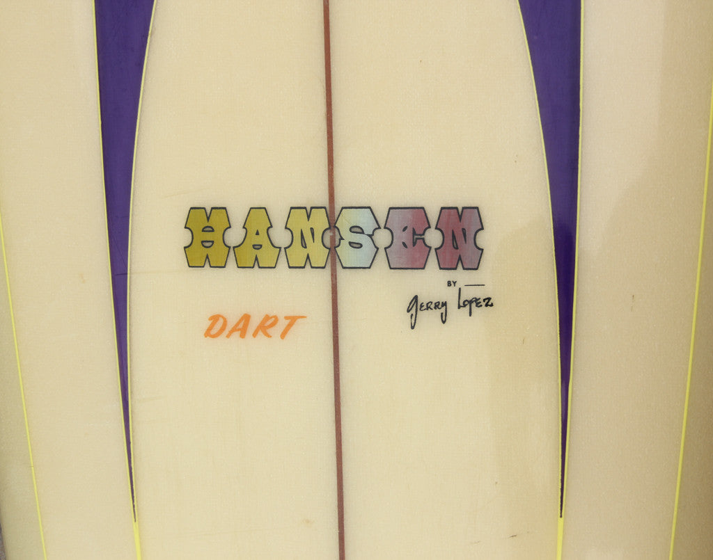 Hansen by Gerry Lopez the Dart Surfboard