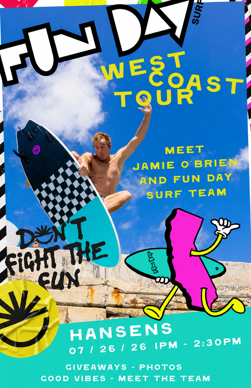 Sunday Funday With Funday Surf: West Coast Tour