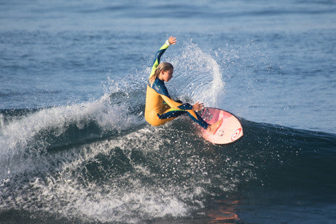 Hansens Team Rider Alyssa Spencer at Trestles