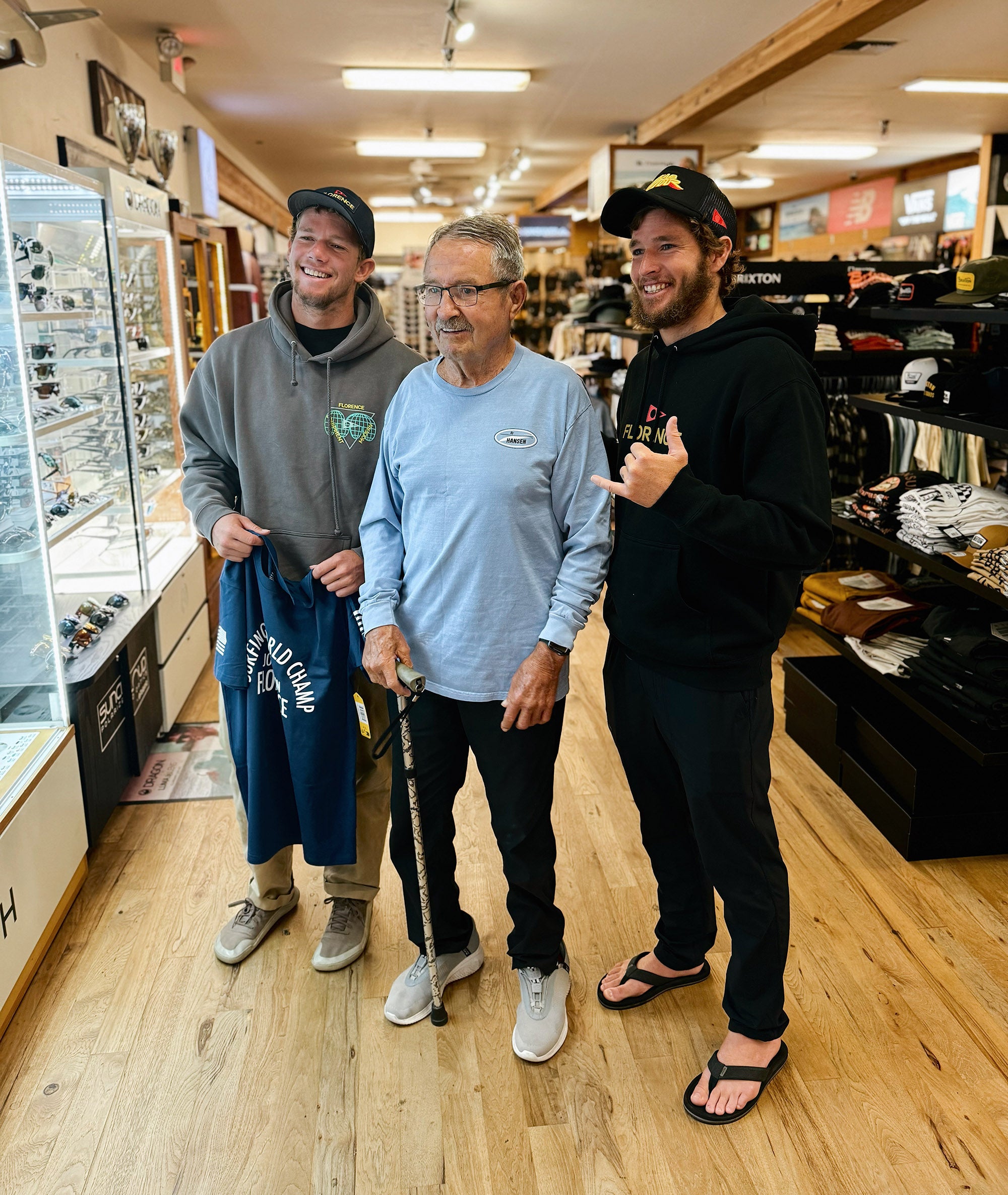 FLORENCE MARINE X STOPPED BY!