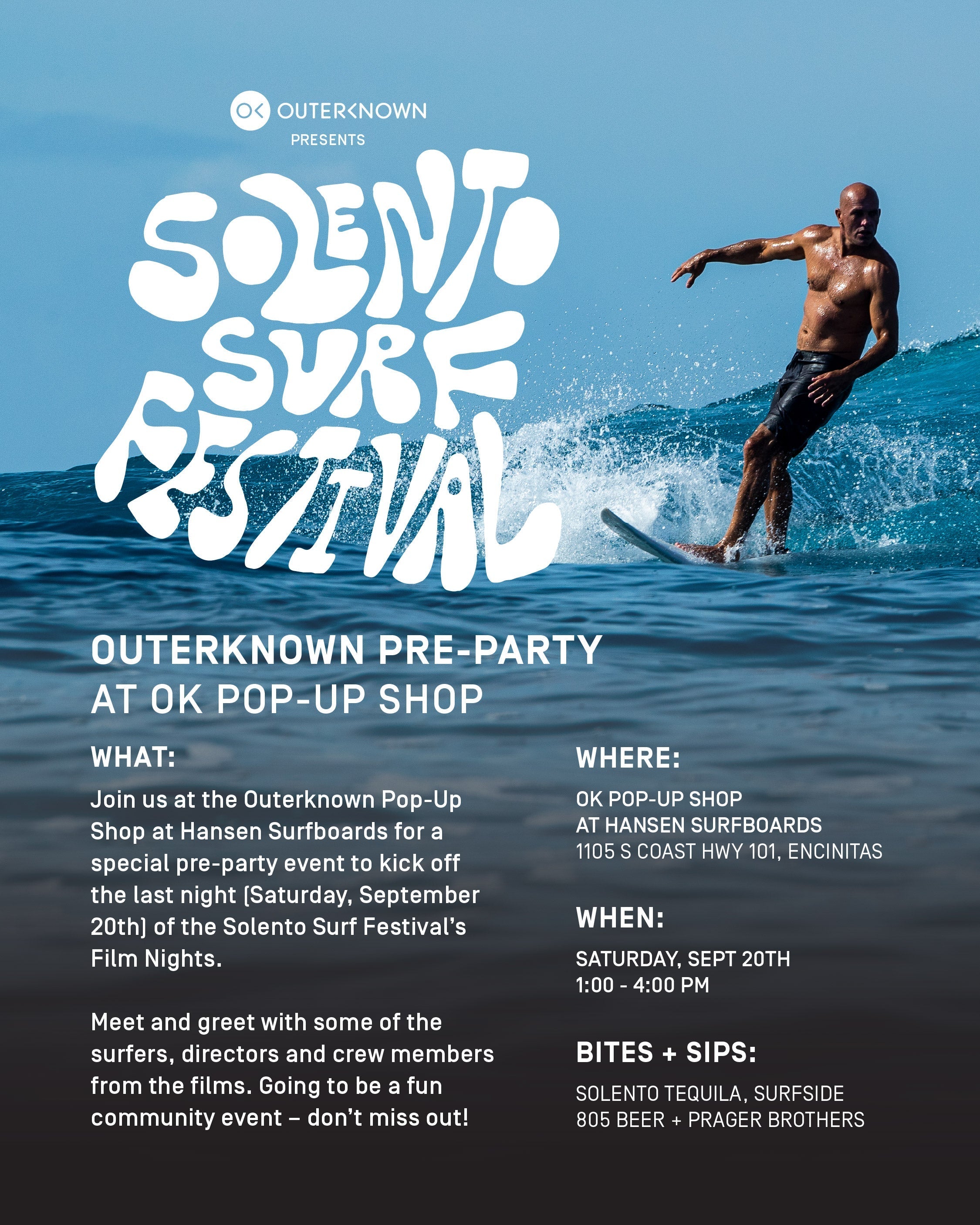 Solento Surf Festival Outerknown Pre-Party