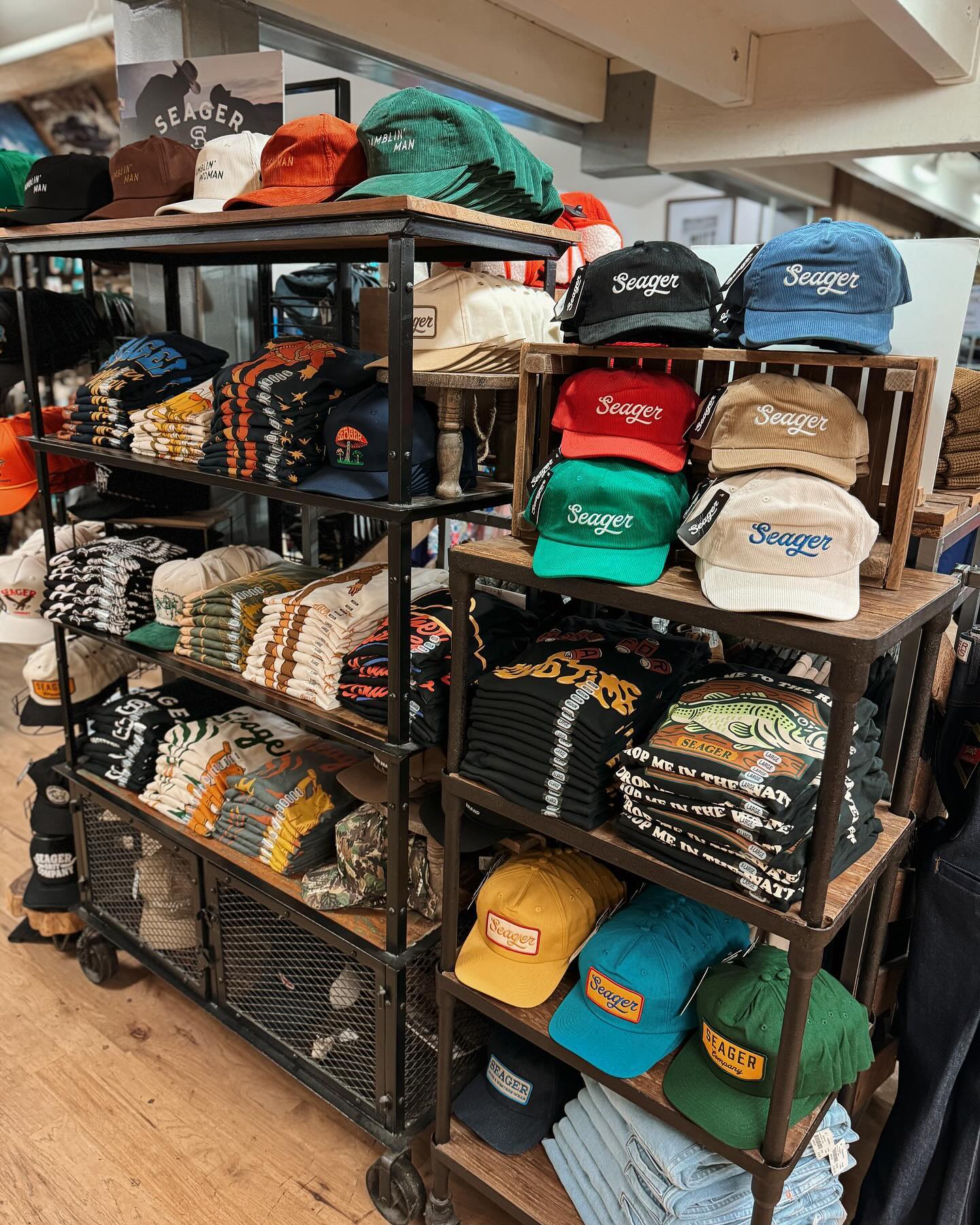 We Love Seager Co. Hats and Clothing And You Should Too
