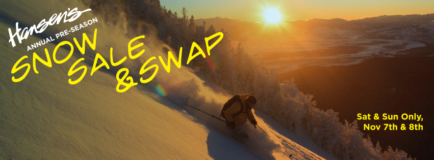 Annual Ski & Snow Swap Starts Saturday