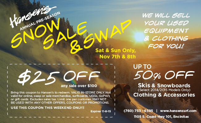 Save $25 Off Any Purchase of $100 or More This Weekend