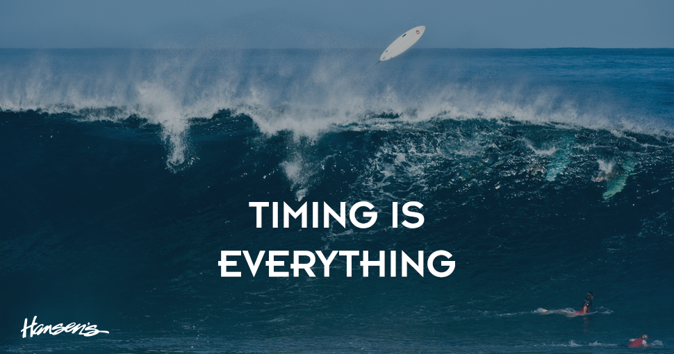 Timing Is Everything