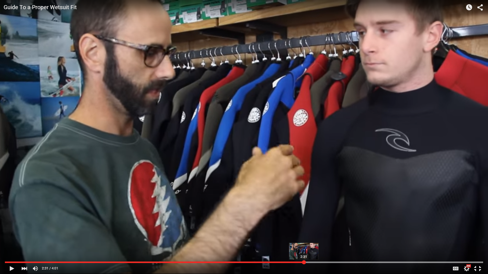 Make Sure Your Wetsuit Fits