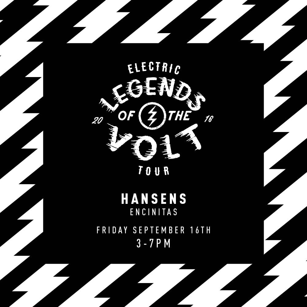Electric Sunglasses at Hansen's - Legends Of The Volt 2016