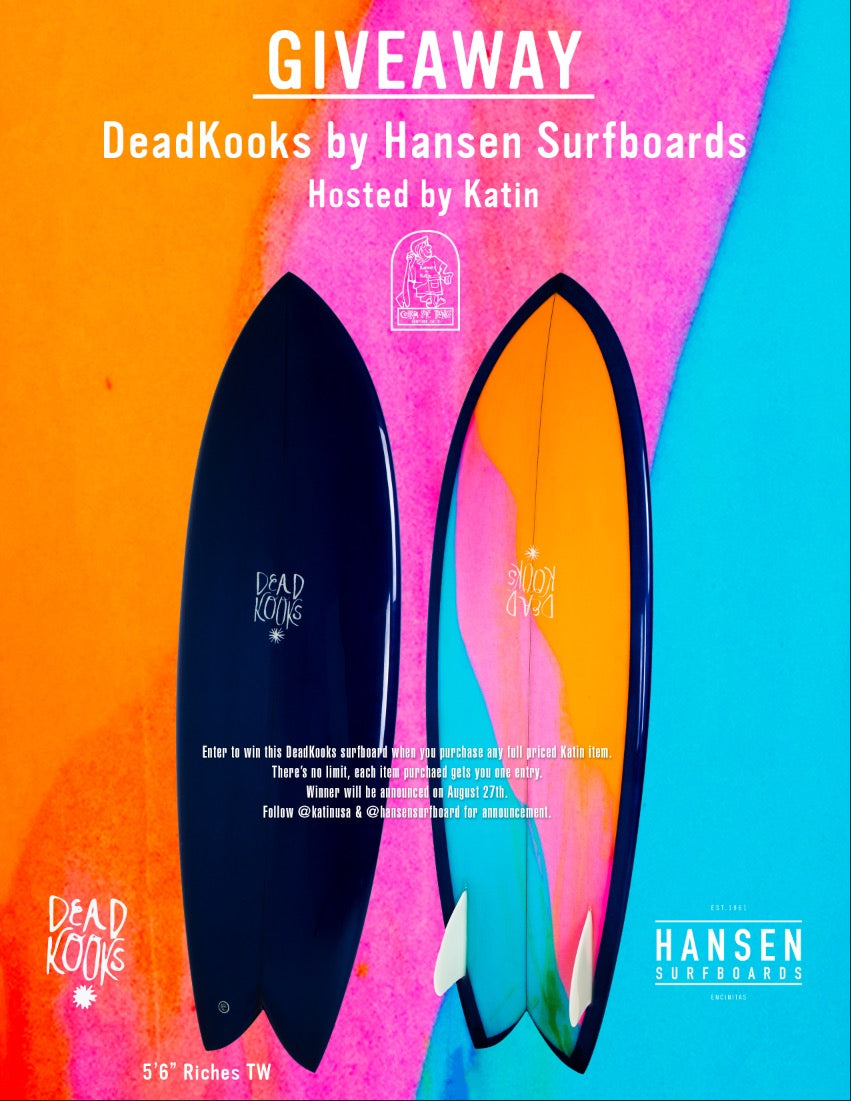 Katin by DeadKooks Surfboard Giveaway