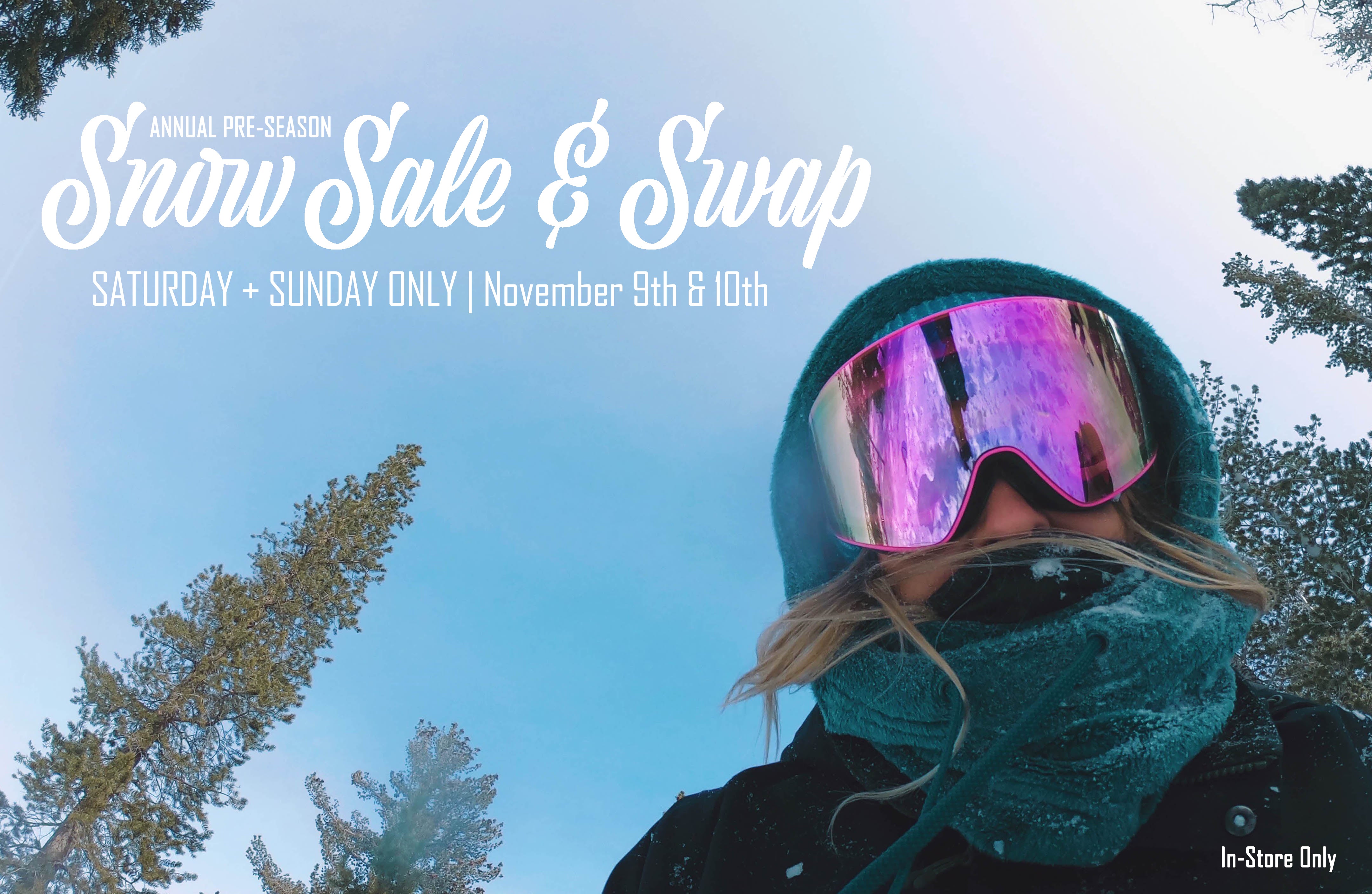 2019 SNOW SALE & SWAP SALE