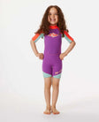 Rip Curl Kids Wetsuits Groms Omega Back Zip Springsuit
