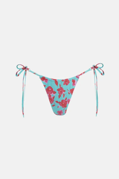 Rhythm Womens Bikini Bottoms Inferna Floral Tie Side High Cut