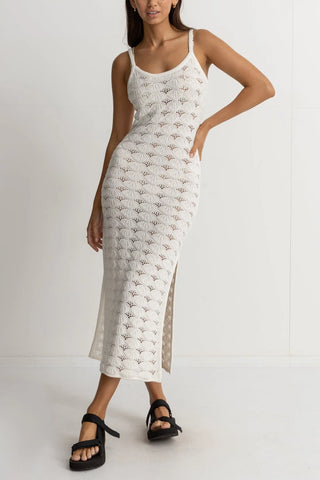 Rhythm Womens Dress Marketta Knit Midi