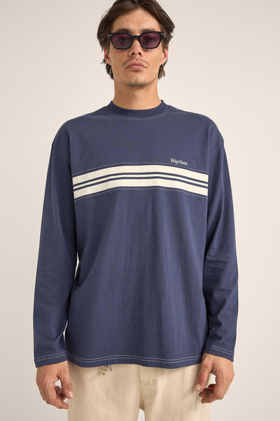 Rhythm Mens Shirt Vintage Panel