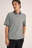 Rhythm Mens Knit Stripe Polo