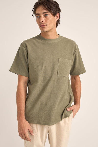 Rhythm Mens Shirt Vintage Terry