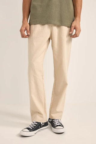 Rhythm Mens Pants Linen Jam