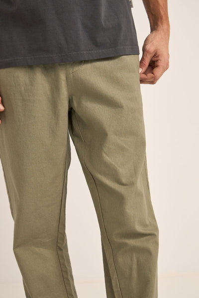 Rhythm Mens Pants Linen Jam