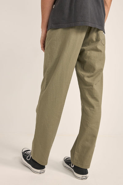 Rhythm Mens Pants Linen Jam