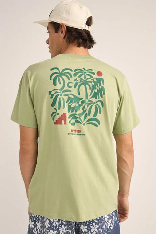 Rhythm Mens Shirt Trees