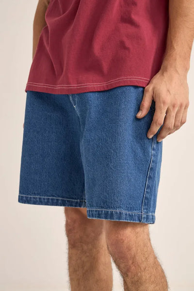 Rhythm Mens Shorts Essential Denim