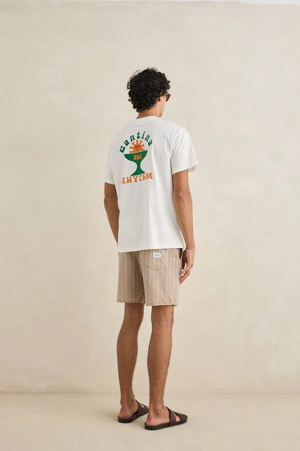 Rhythm Mens Shorts Seersucker Stripe Jam