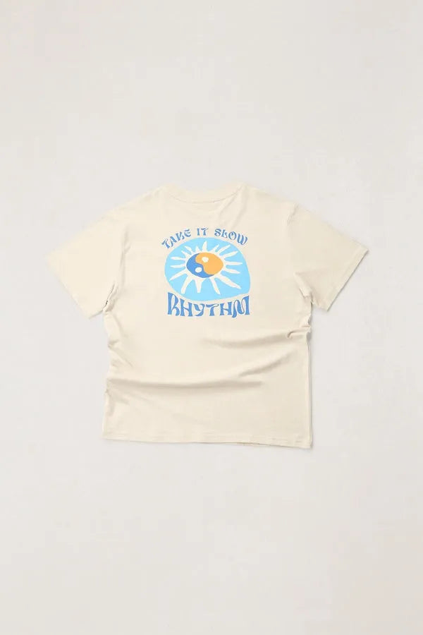 Rhythm Mens Shirt Slow Down Slub