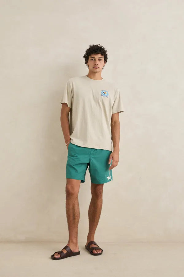 Rhythm Mens Shirt Slow Down Slub