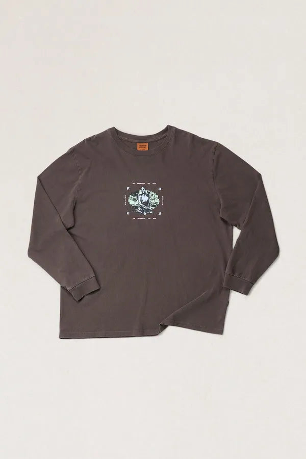 Rhythm Mens Shirt Nature Bot Vintage Long Sleeve