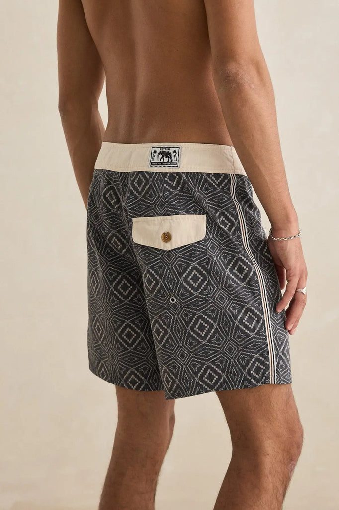 Rhythm Mens Boardshorts Mosaic Heritage Trunk