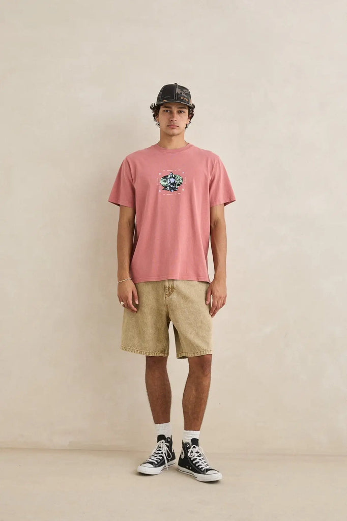 Rhythm Mens Shorts Toby Denim