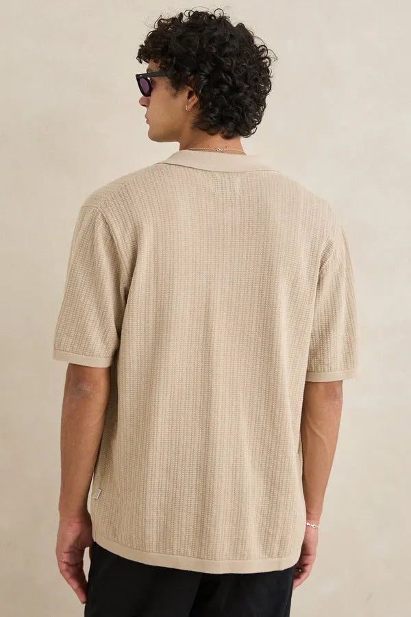 Rhythm Mens Knit Textured Knit