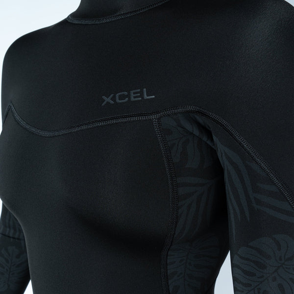 Xcel Women's Axis Long Sleeve Back Zip Boy Short Springsuit 2mm DS