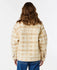 Rip Curl Womens Jacket Sunrise Session Sherpa Lined Button Up
