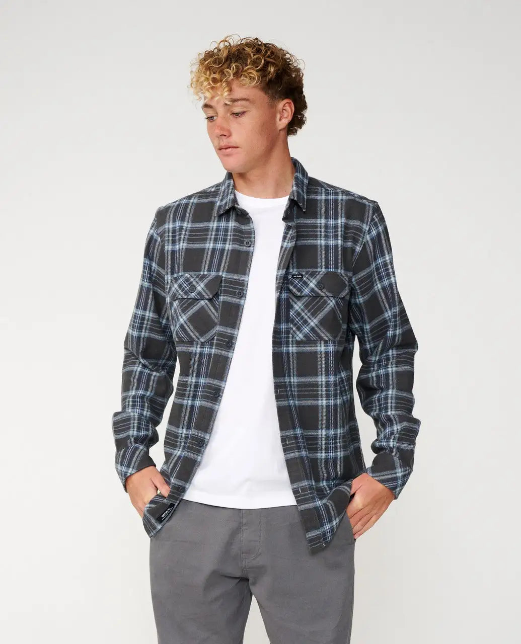 Rip Curl Mens Shirt Griffin Flannel