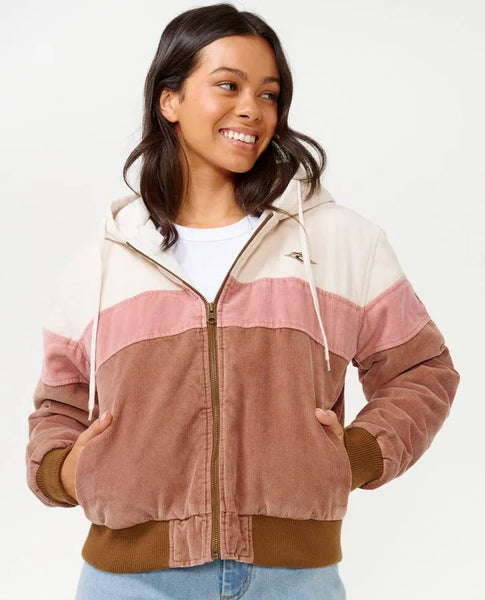 Rip Curl Womens Jacket Hibiscus Heat Cord