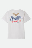 Brixton Mens Shirt Wing And Wheel Supply
