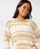 Rip Curl Womens Sweater Desert Dreams Stripe Poncho