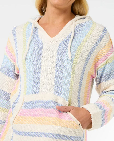 Rip Curl Womens Sweater Surf Revival Poncho