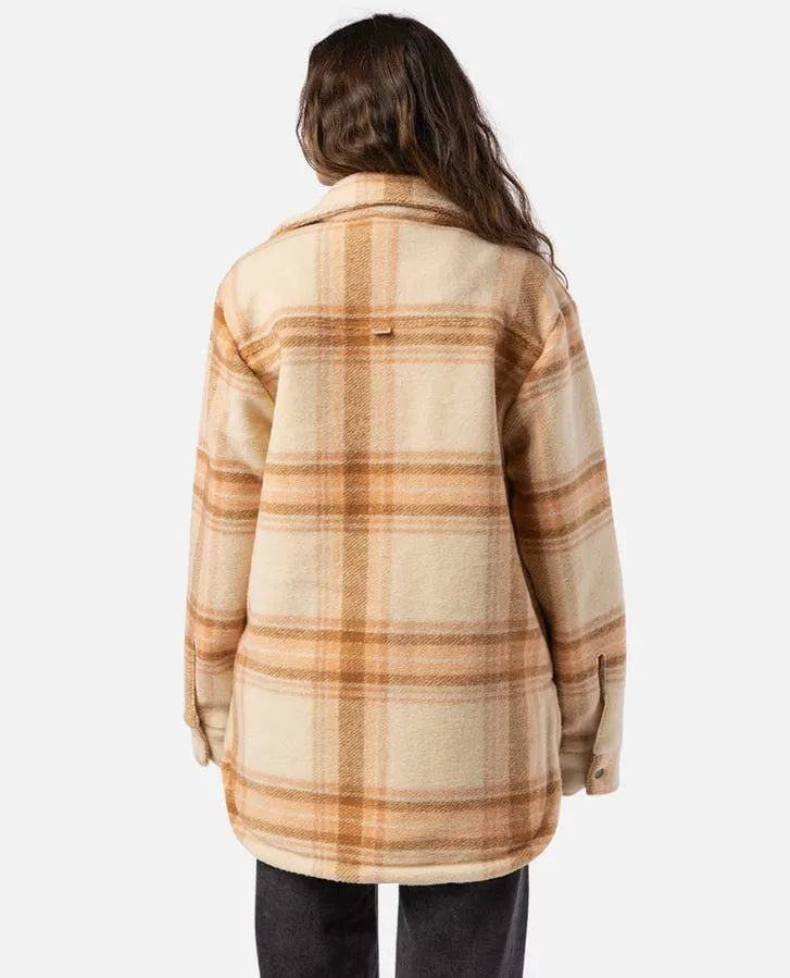 Rip Curl Womens Jacket Desert Check