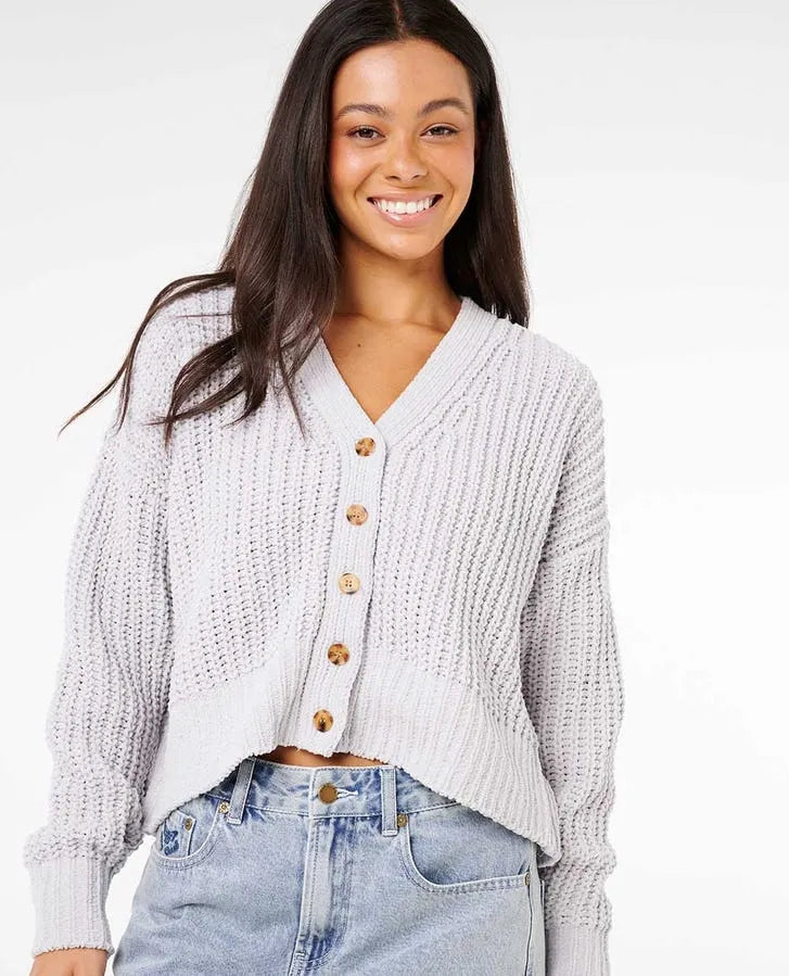 Rip Curl Womens Sweater Neon Isles Cardigan