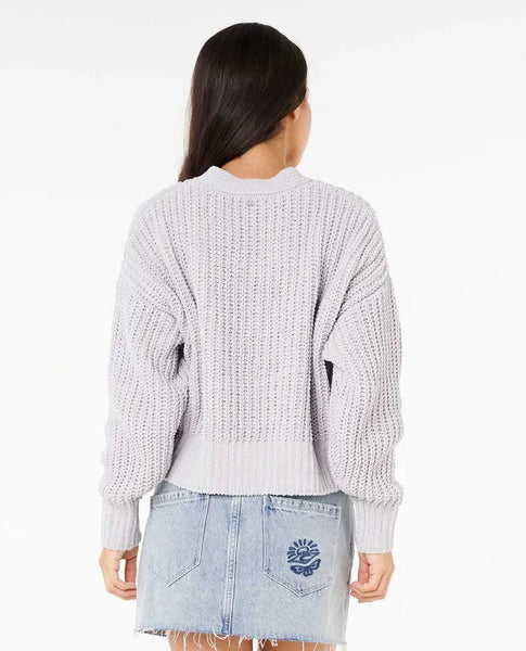 Rip Curl Womens Sweater Neon Isles Cardigan