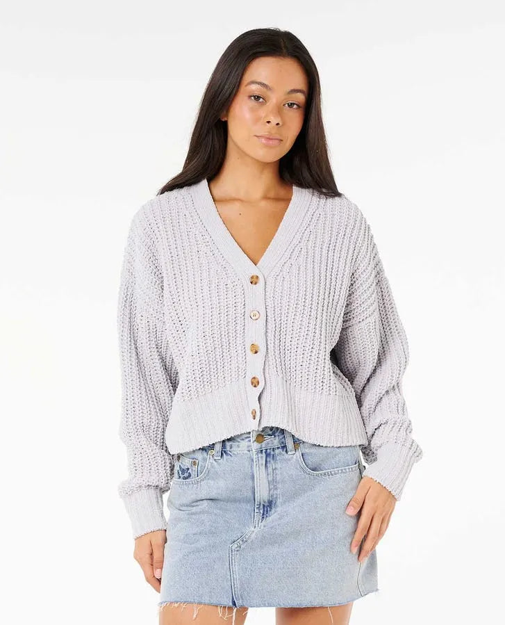 Rip Curl Womens Sweater Neon Isles Cardigan