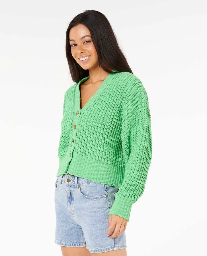 Rip Curl Womens Sweater Neon Isles Cardigan