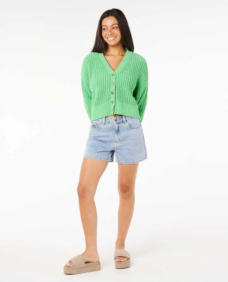 Rip Curl Womens Sweater Neon Isles Cardigan