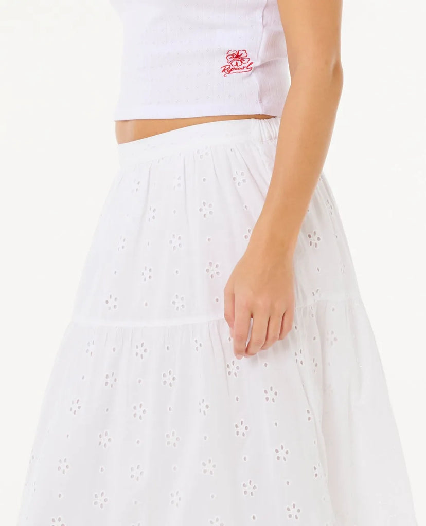 Rip Curl Womens Skirt Oasis Broderie Maxi