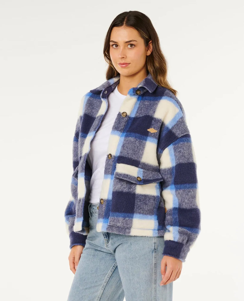 Rip Curl Womens Jacket Cala Nights Check